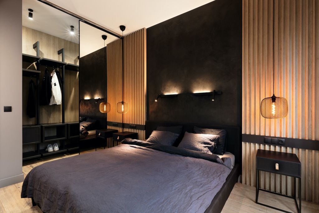 Pencil black apartament